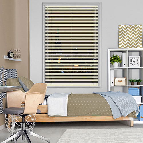 Creamy Apricot 25mm Aluminium Lifestyle Venetian blinds