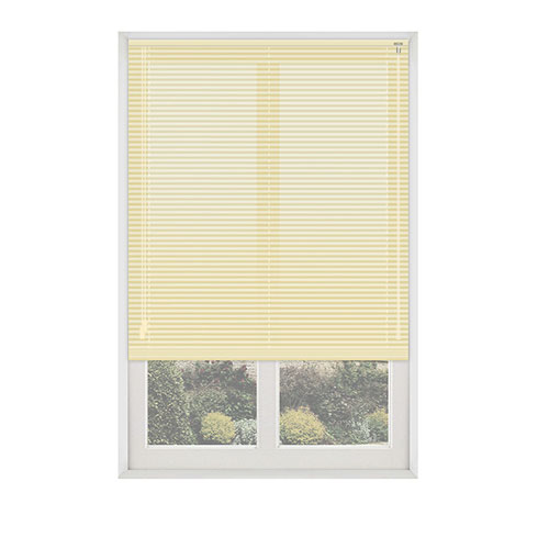 Creamy Apricot 25mm Aluminium Lifestyle Venetian blinds