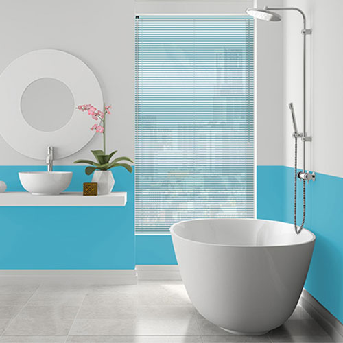 Ice Blue 25mm Aluminium Lifestyle Venetian blinds