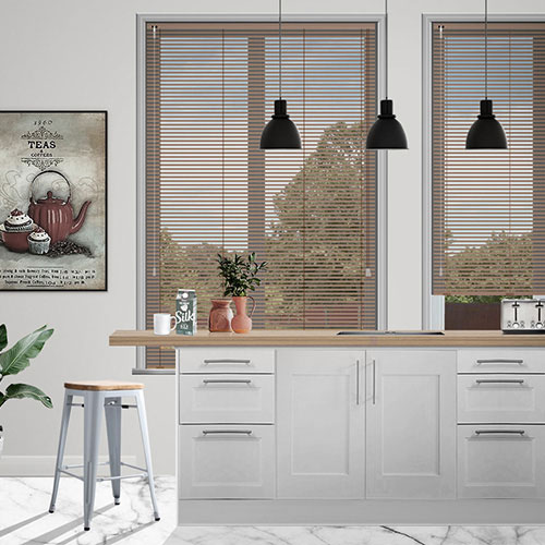 Latte 25mm Aluminium Lifestyle Venetian blinds