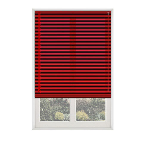 Ruby Red Lifestyle Venetian blinds