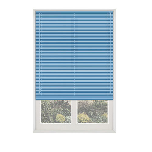 Sea Blue 25mm Aluminium Lifestyle Venetian blinds