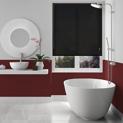 Sparkle Black 25mm Aluminium Lifestyle Venetian blinds