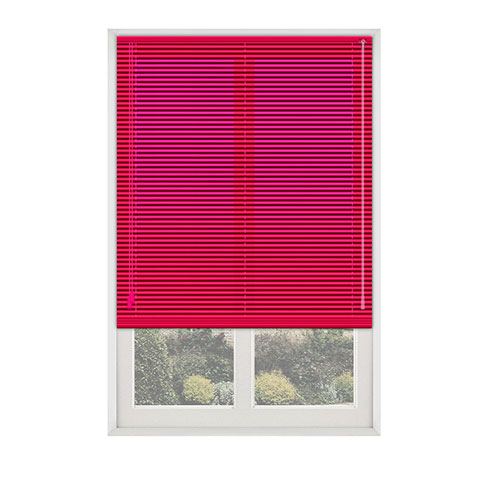 Vivid Pink Lifestyle Venetian blinds