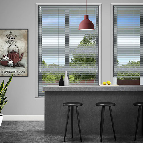 Dusty Grey 25mm Aluminium Lifestyle Venetian blinds