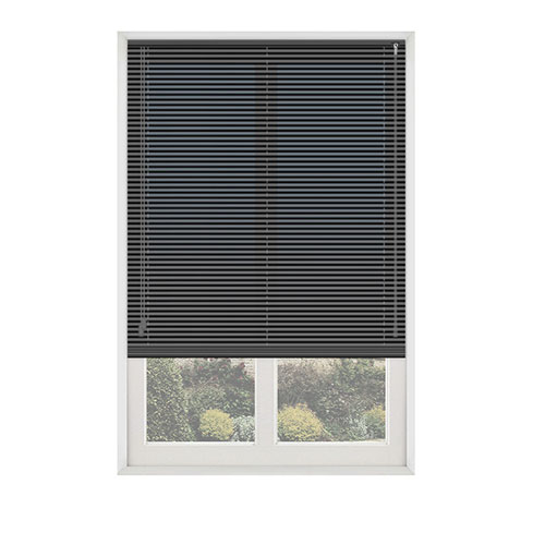 Mid Grey 25mm Aluminium Lifestyle Venetian blinds
