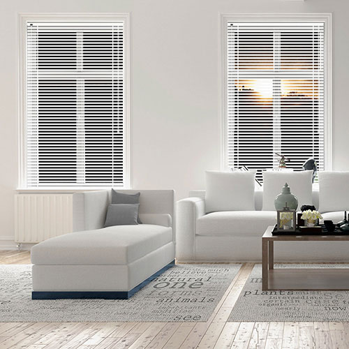 Oyster White 25mm Aluminium Lifestyle Venetian blinds