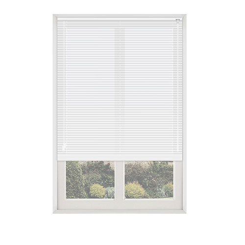 White 25mm Aluminium Lifestyle Venetian blinds