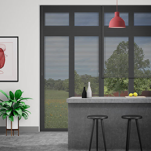 Anthracite 25mm Lifestyle Venetian blinds