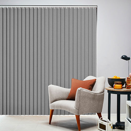 Kuta Carbon Rigid PVC Lifestyle Vertical blinds