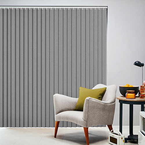 Serino Carbon Rigid PVC Lifestyle Vertical blinds