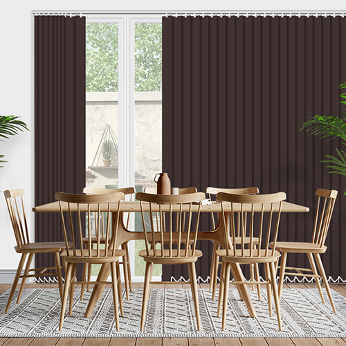 Bella Canyon Blockout Lifestyle Vertical blinds