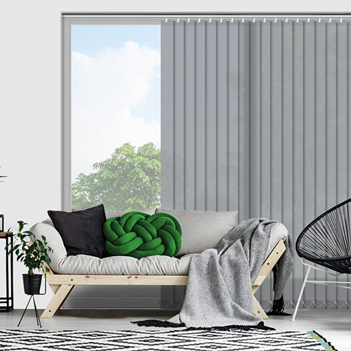 Arona Ash 89mm Lifestyle Vertical blinds