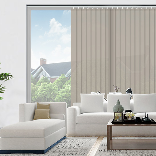 Arona Stone 89mm Lifestyle Vertical blinds