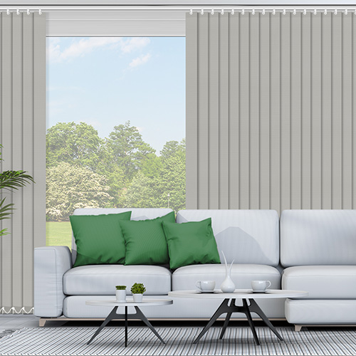 Unilux Grey 89mm Lifestyle Vertical blinds