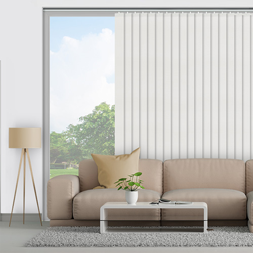 Unilux White 89mm Lifestyle Vertical blinds