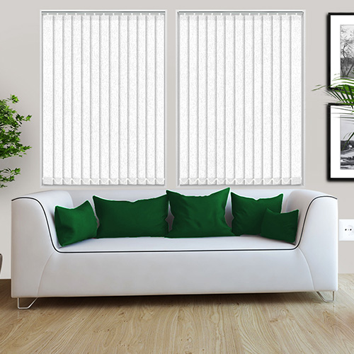 Glimpse Snow 89mm Lifestyle Vertical blinds