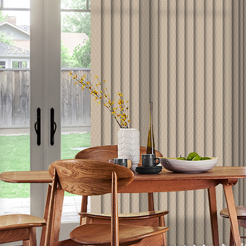 Nera Sand Lifestyle Vertical blinds