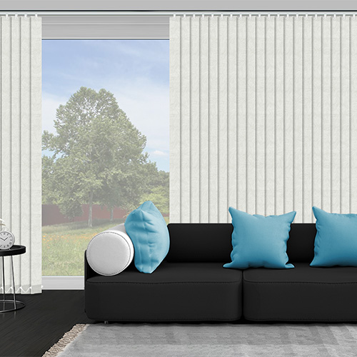 Samba Frost 89mm Lifestyle Vertical blinds