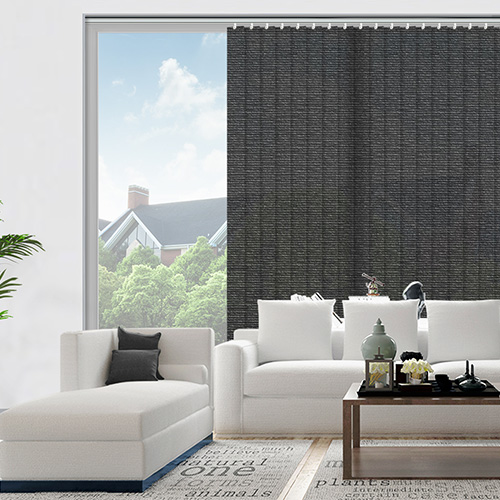 Barclay Noir 89mm Lifestyle Vertical blinds