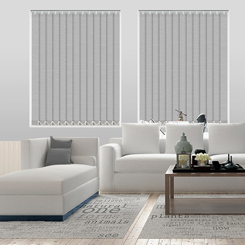 Hayworth Mist 89mm Lifestyle Vertical blinds