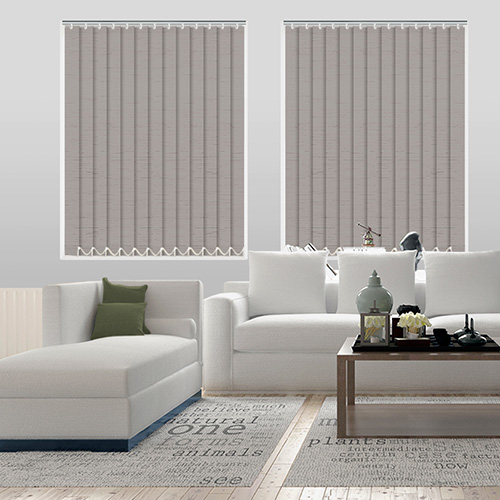Plaza Steel 89mm Lifestyle Vertical blinds