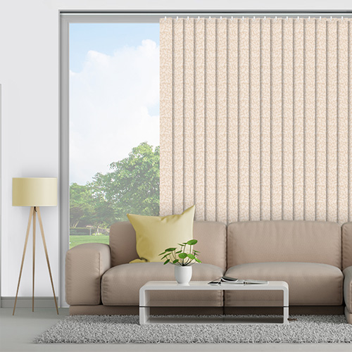 Isla Ivory 89mm Lifestyle Vertical blinds