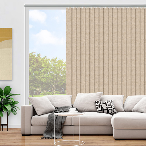 Metz Ivory 89mm Lifestyle Vertical blinds