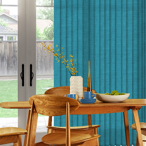 Bexley Teal Lifestyle Vertical blinds