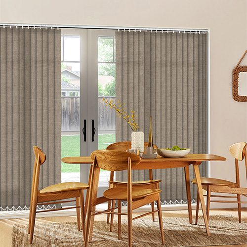Bexley Truffle Lifestyle Vertical blinds