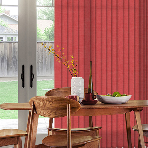 Henlow Chilli Lifestyle Vertical blinds