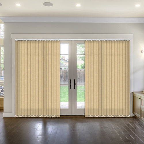 Linenweave Hessian Lifestyle Vertical blinds