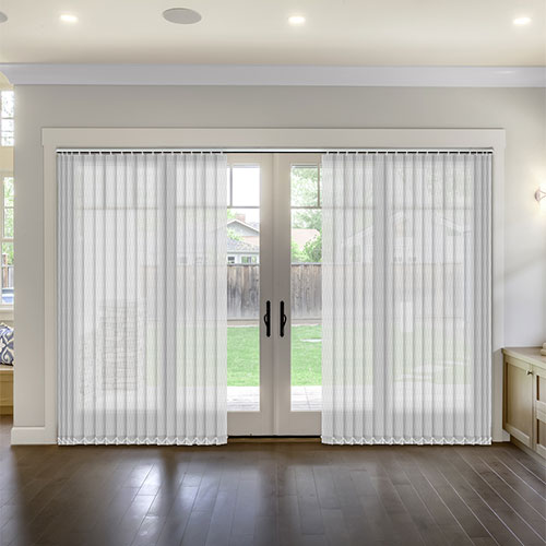 Parker White Lifestyle Vertical blinds