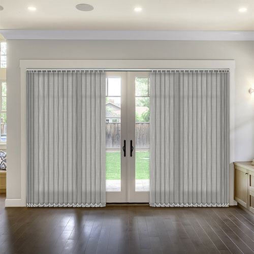 Shantung Silver Lifestyle Vertical blinds