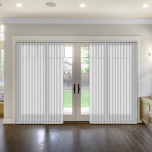 Sorrento White Lifestyle Vertical blinds