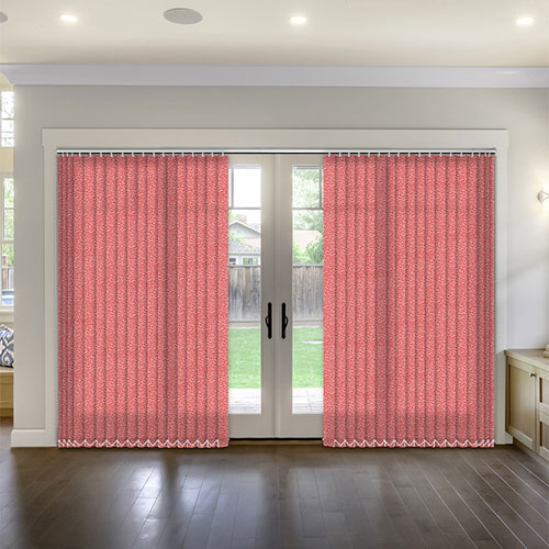 Zambia Roasted Red Lifestyle Vertical blinds