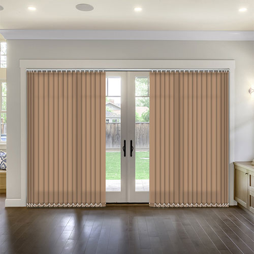 Polaris Barley Dimout Lifestyle Vertical blinds