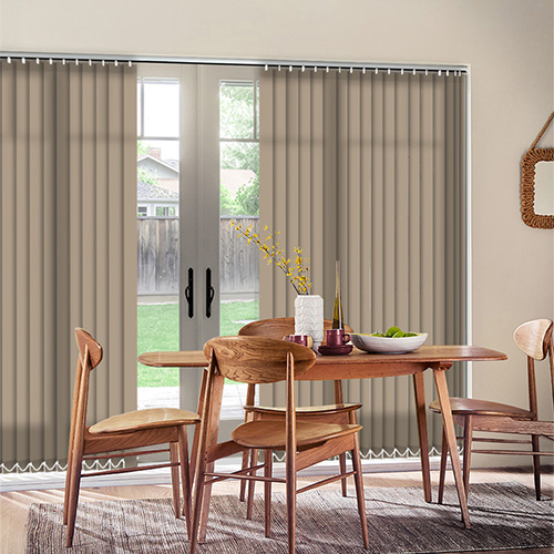 Sale Hessian Lifestyle Vertical blinds
