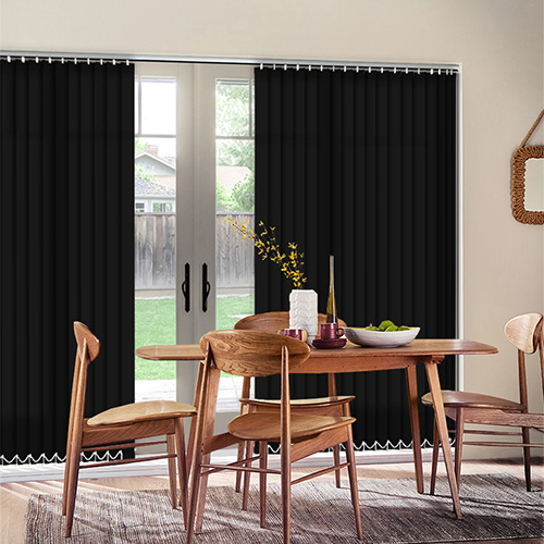 Splash Noir 89mm Premier Lifestyle Vertical blinds