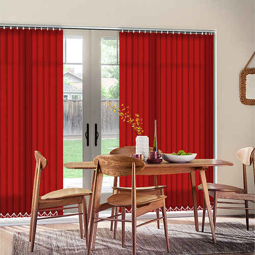 Splash Scarlett 89mm Premier Lifestyle Vertical blinds