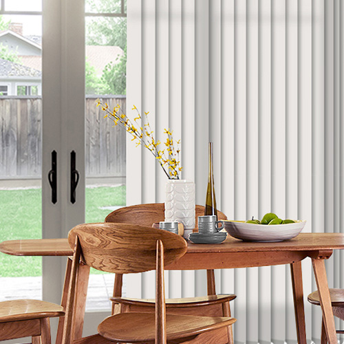 Splash Snow 89mm Premier Lifestyle Vertical blinds
