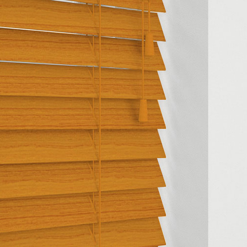 Autumn Gold Fauxwood Lifestyle Wooden blinds