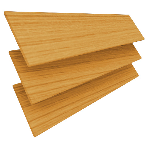 Medium Oak Fauxwood Wooden blinds
