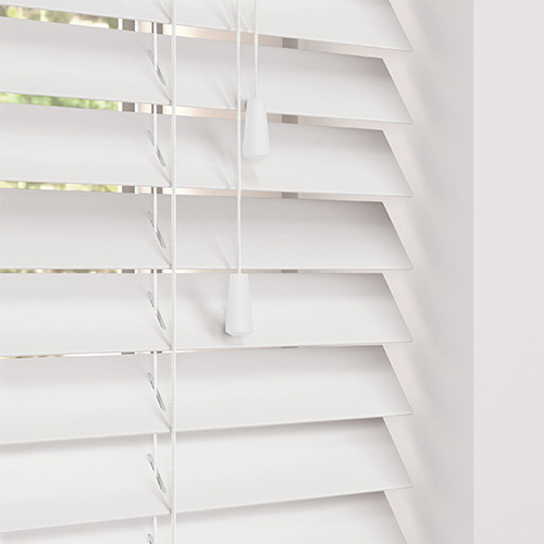 Pure Glazier White Lifestyle Wooden blinds