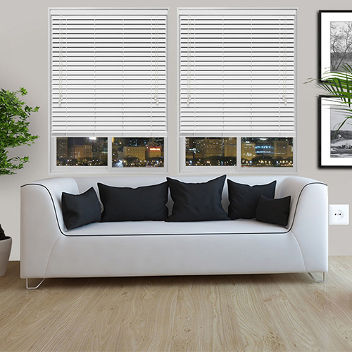 Willow White Lifestyle Wooden blinds