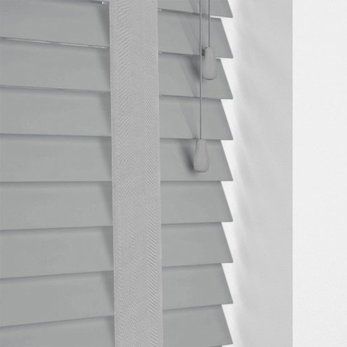 Anchor & Mid Grey Tape Lifestyle Wooden blinds