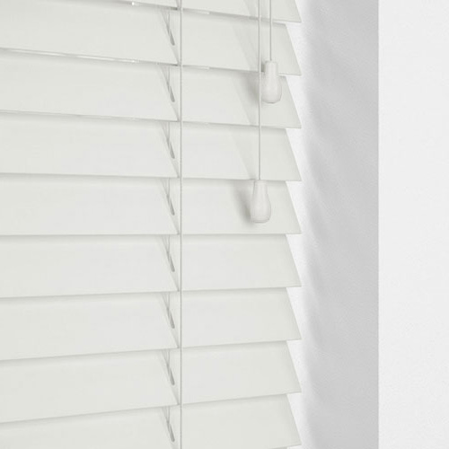Glow White Lifestyle Wooden blinds