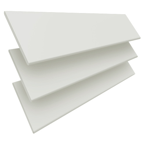Glow White & White Tape Wooden blinds