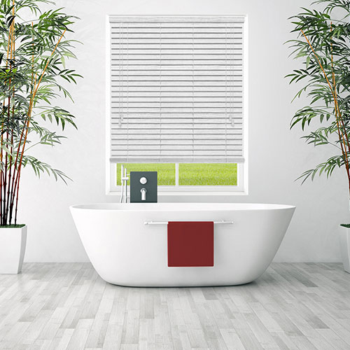 Ultra White Lifestyle Wooden blinds