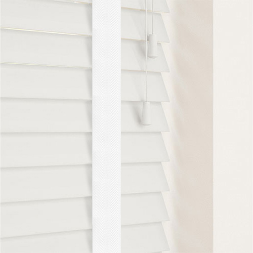 35mm Serene & Cotton Tape Lifestyle Wooden blinds